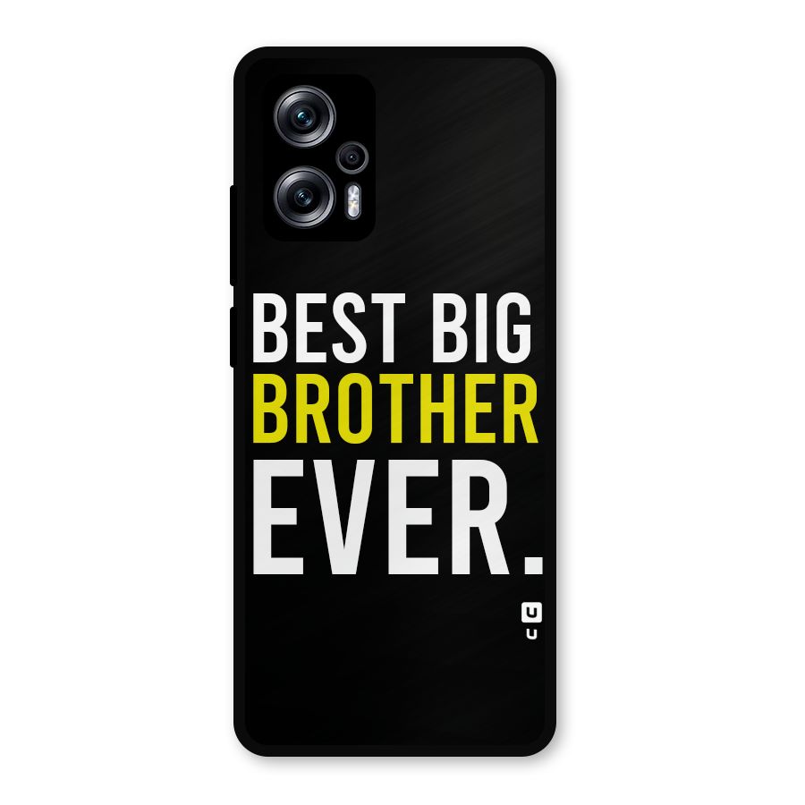 Best Brother Ever Metal Back Case for Redmi K50i