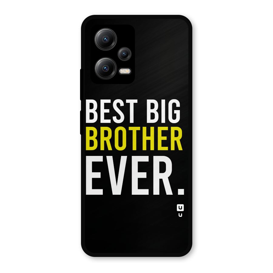 Best Brother Ever Metal Back Case for Redmi Note 12 5G