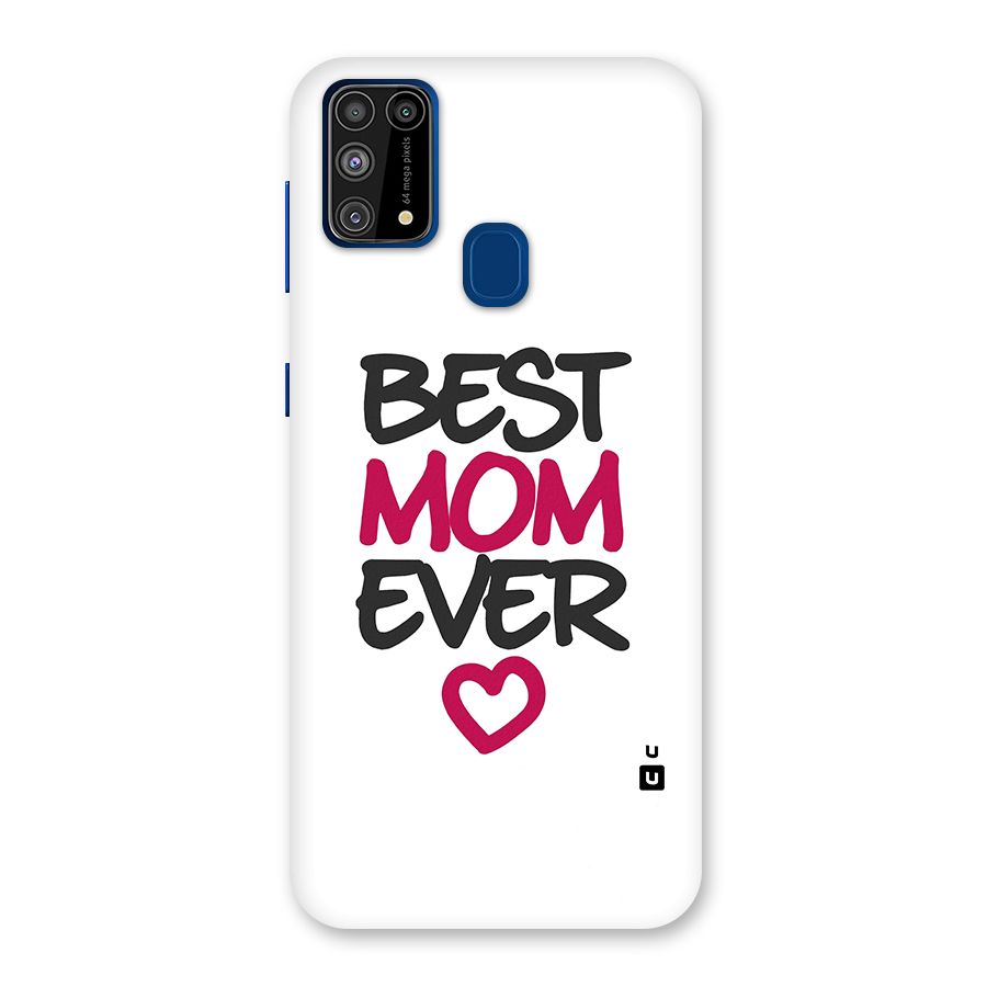 Best Mom Ever Glass Back Case for Galaxy F41