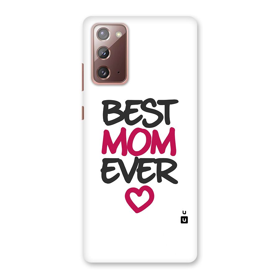 Best Mom Ever Back Case for Galaxy Note 20