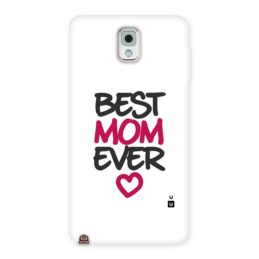 Best Mom Ever Back Case for Galaxy Note 3