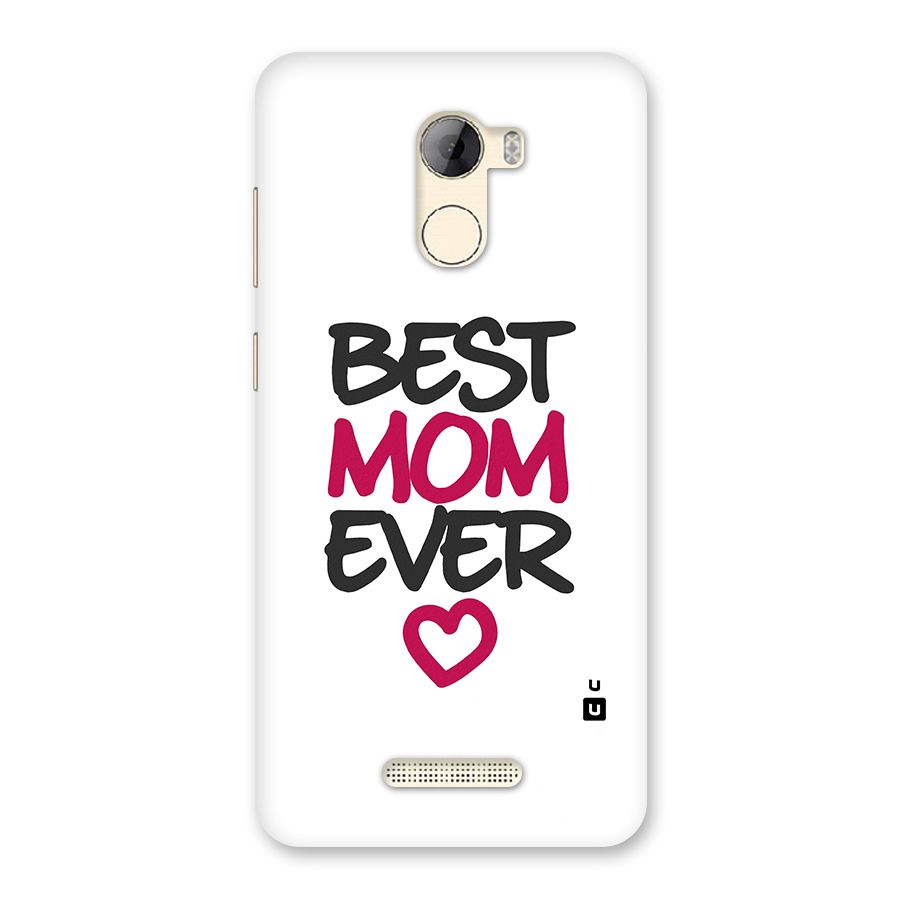 Best Mom Ever Back Case for Gionee A1 LIte