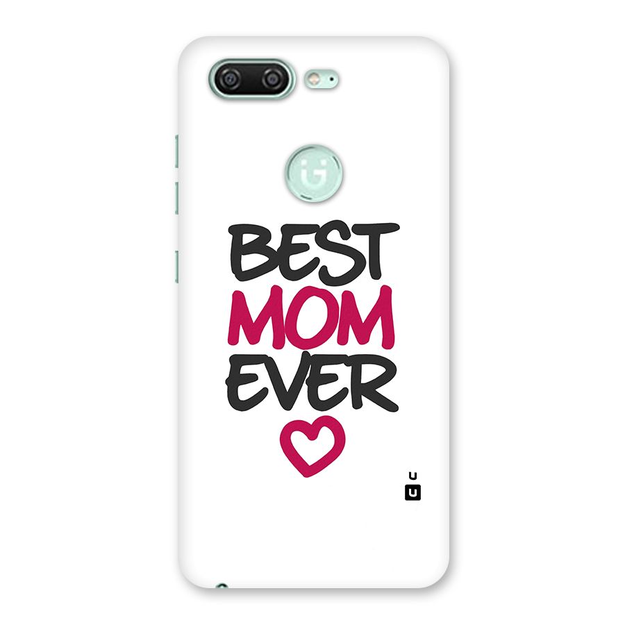 Best Mom Ever Back Case for Gionee S10