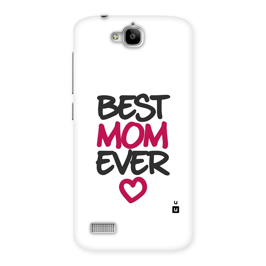 Best Mom Ever Back Case for Honor Holly