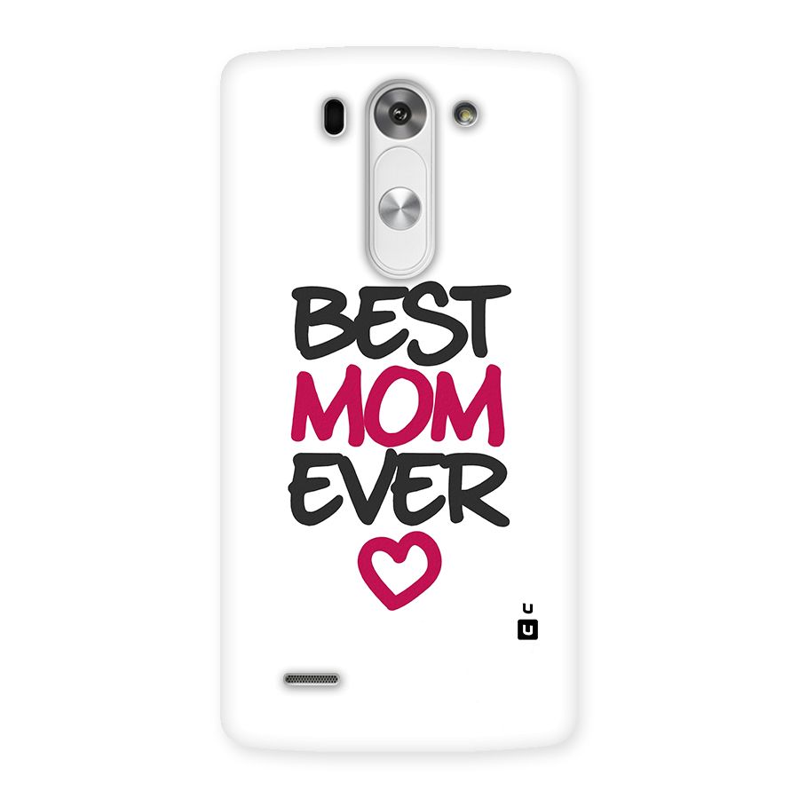 Best Mom Ever Back Case for LG G3 Mini