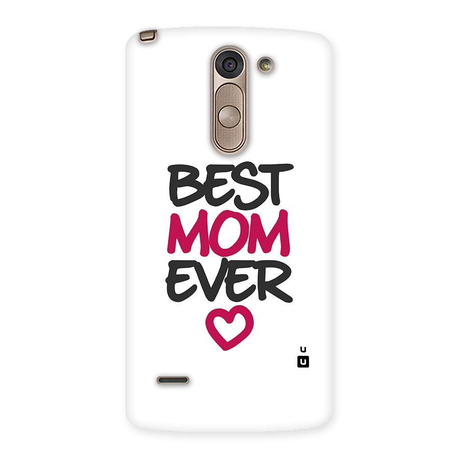 Best Mom Ever Back Case for LG G3 Stylus