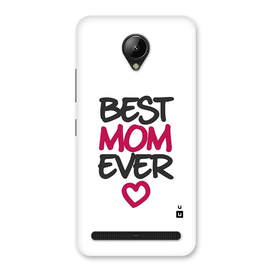 Best Mom Ever Back Case for Lenovo C2