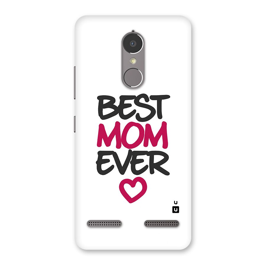 Best Mom Ever Back Case for Lenovo K6