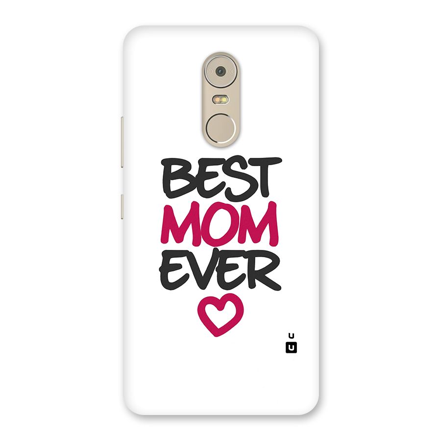 Best Mom Ever Back Case for Lenovo K6 Note