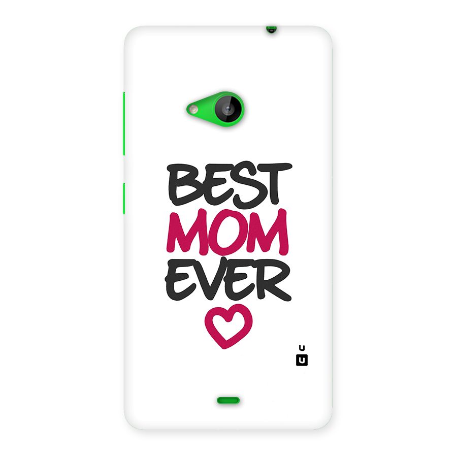 Best Mom Ever Back Case for Lumia 535