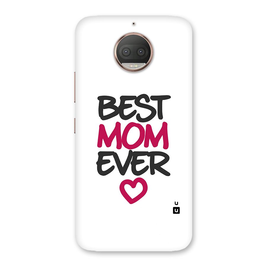 Best Mom Ever Back Case for Moto G5s Plus