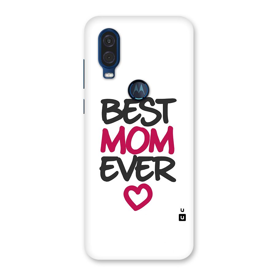 Best Mom Ever Back Case for Motorola One Vision