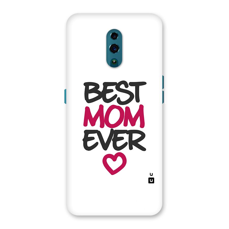 Best Mom Ever Back Case for Oppo Reno