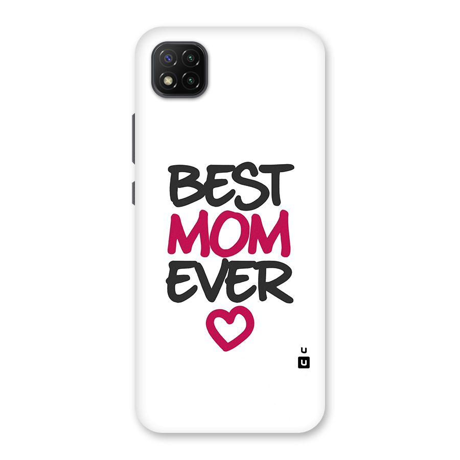 Best Mom Ever Back Case for Poco C3