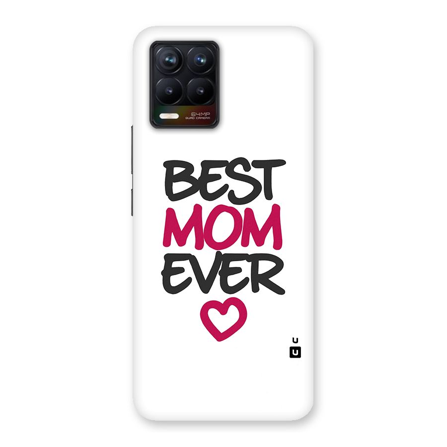 Best Mom Ever Glass Back Case for Realme 8