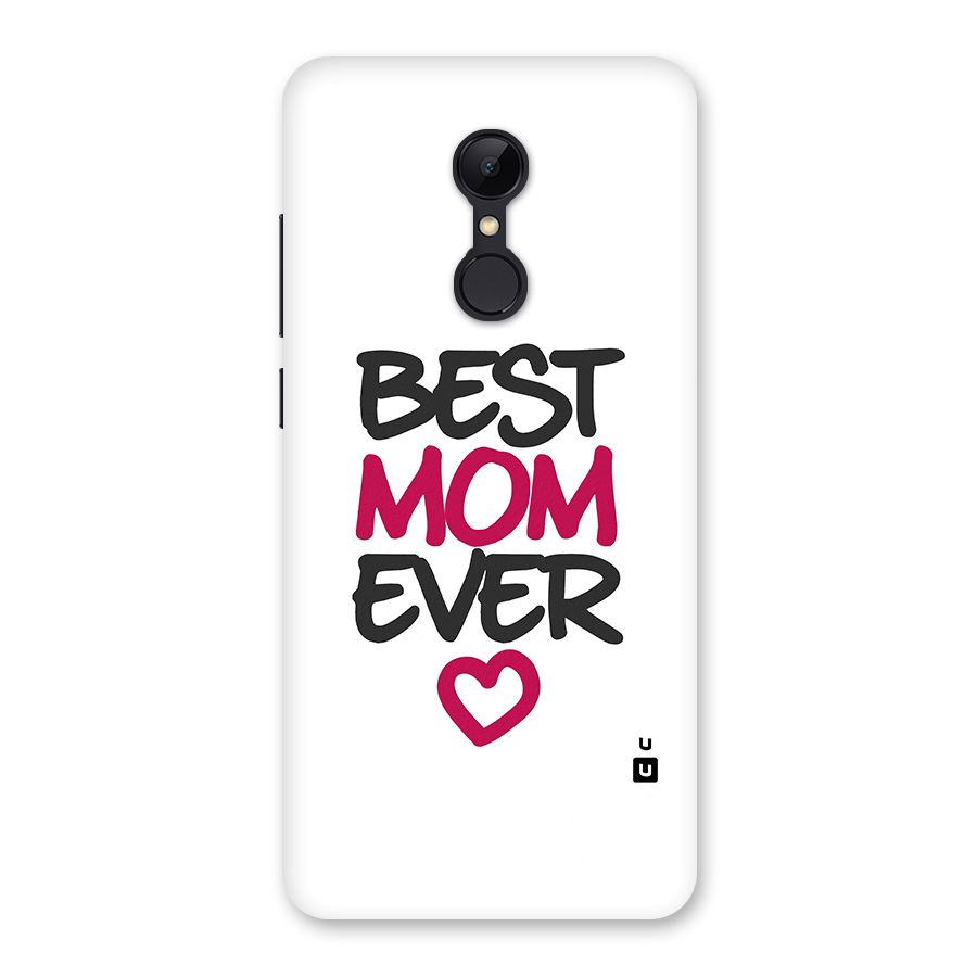 Best Mom Ever Back Case for Redmi 5