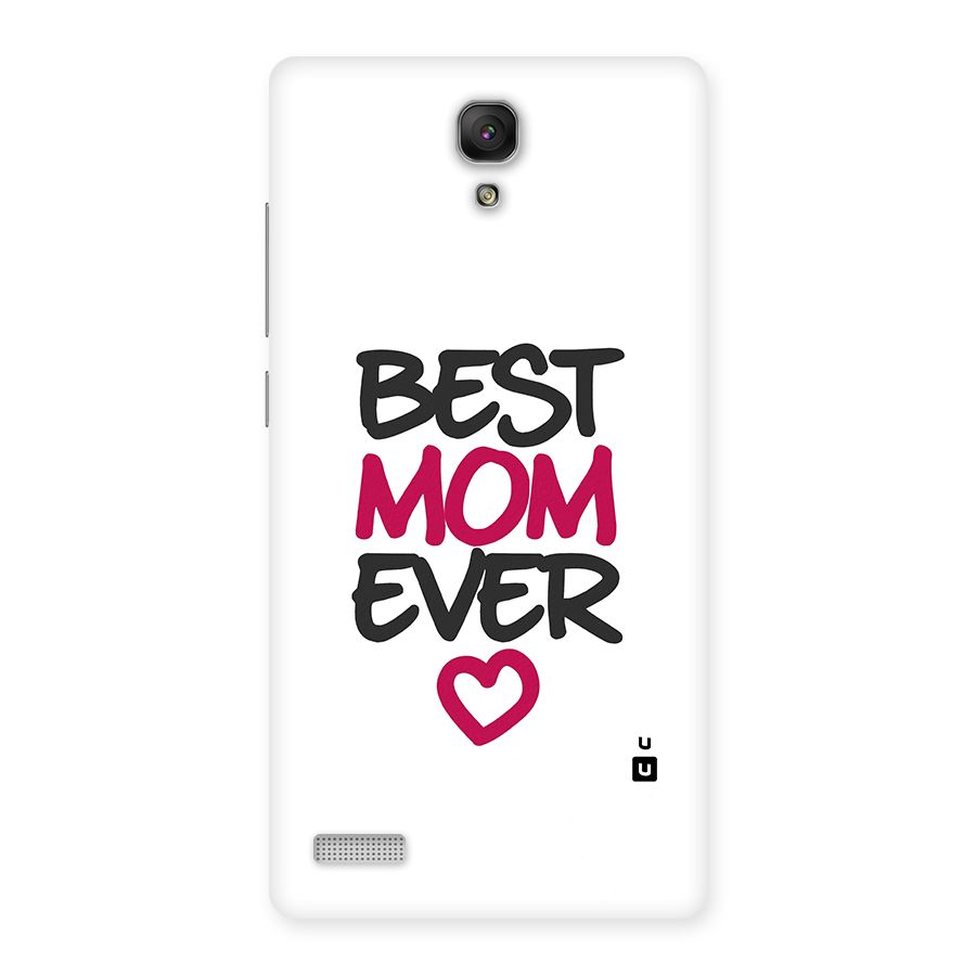 Best Mom Ever Back Case for Redmi Note