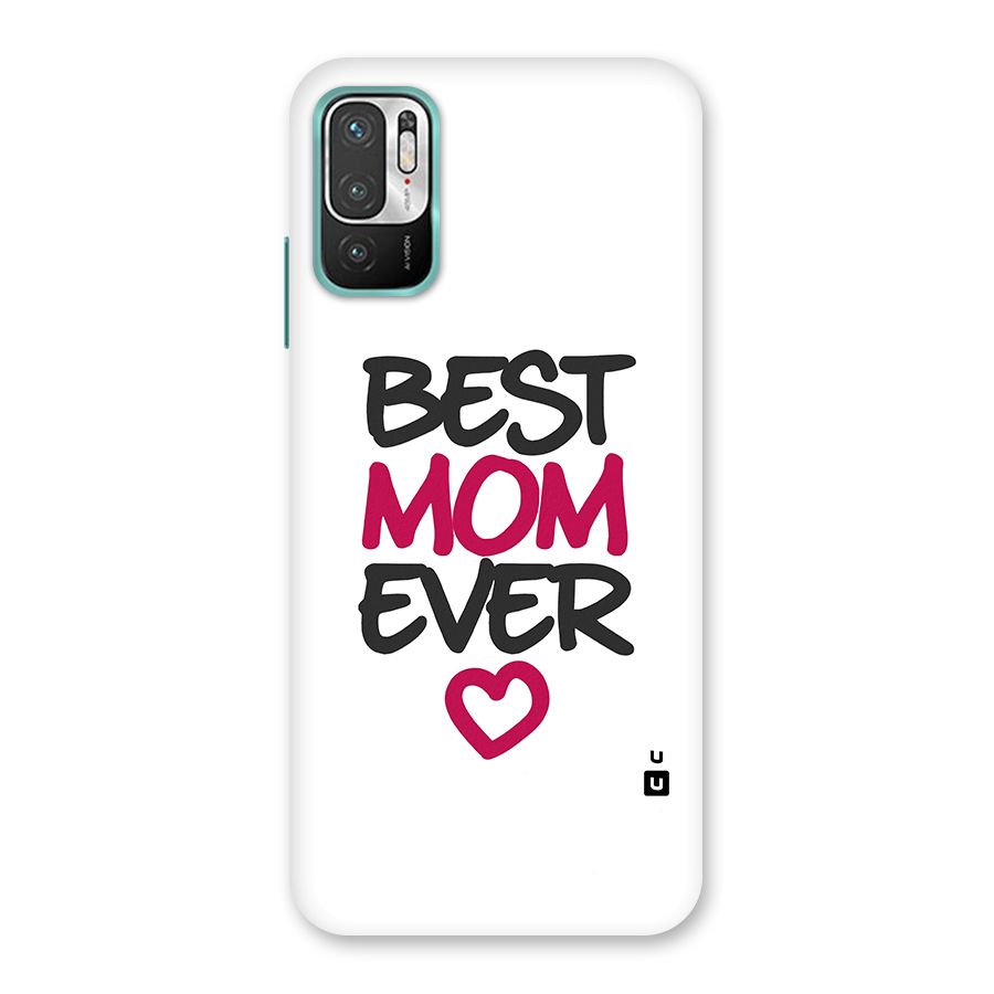 Best Mom Ever Back Case for Redmi Note 10T 5G