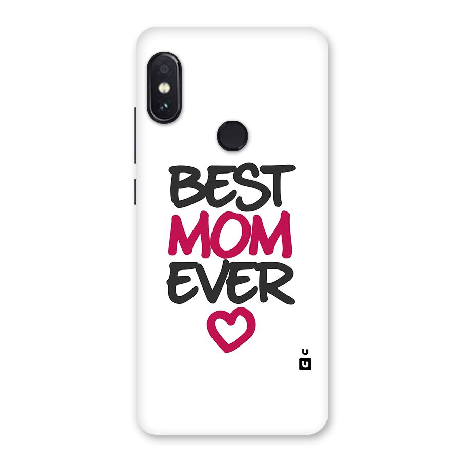 Best Mom Ever Glass Back Case for Redmi Note 5 Pro