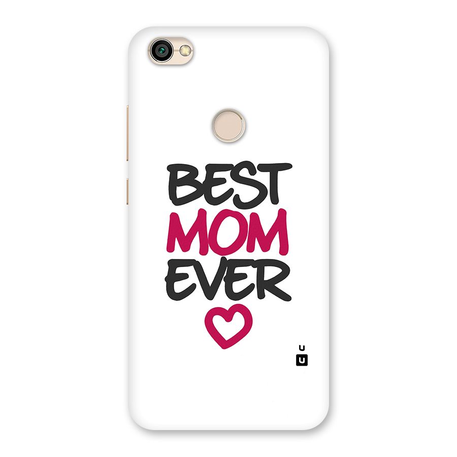 Best Mom Ever Back Case for Redmi Y1 2017