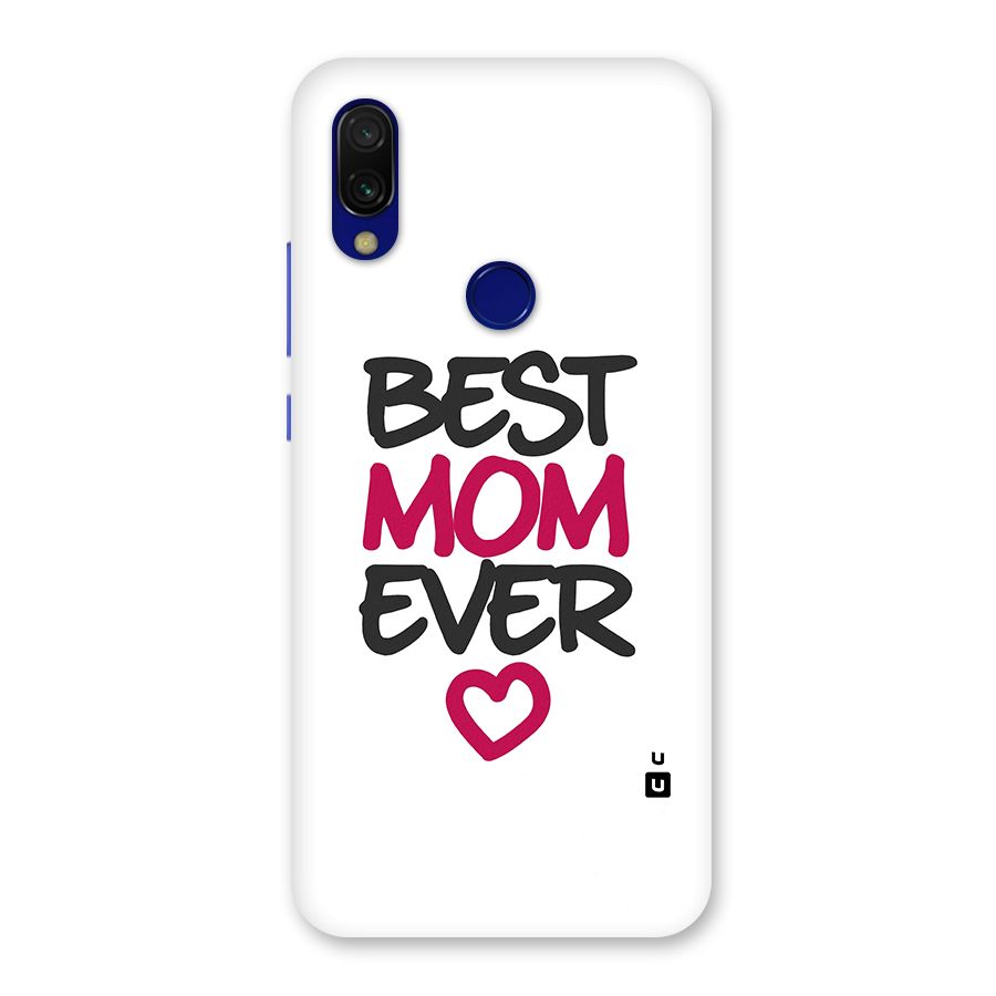 Best Mom Ever Back Case for Redmi Y3