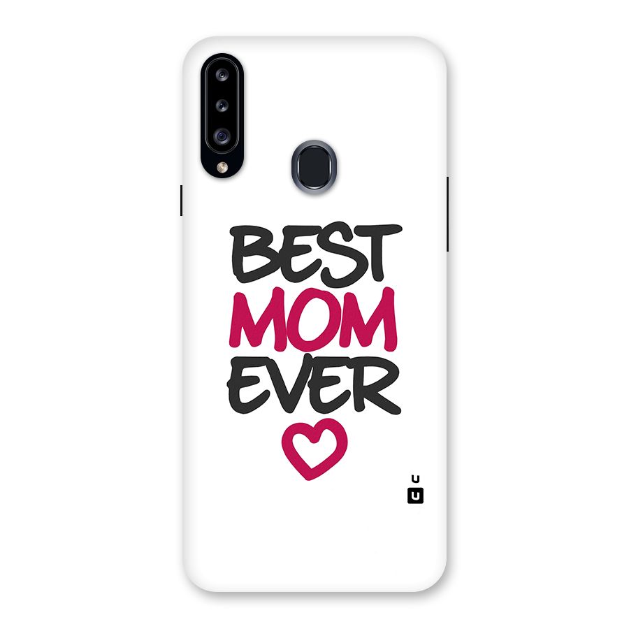 Best Mom Ever Back Case for Samsung Galaxy A20s