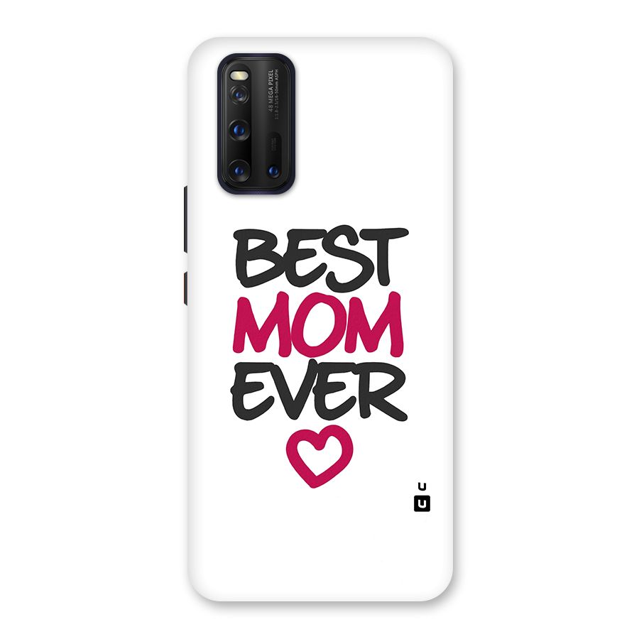Best Mom Ever Glass Back Case for Vivo iQOO 3