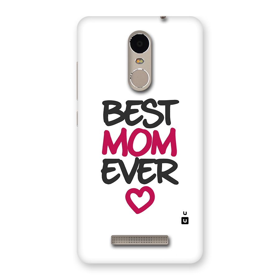 Best Mom Ever Back Case for Xiaomi Redmi Note 3