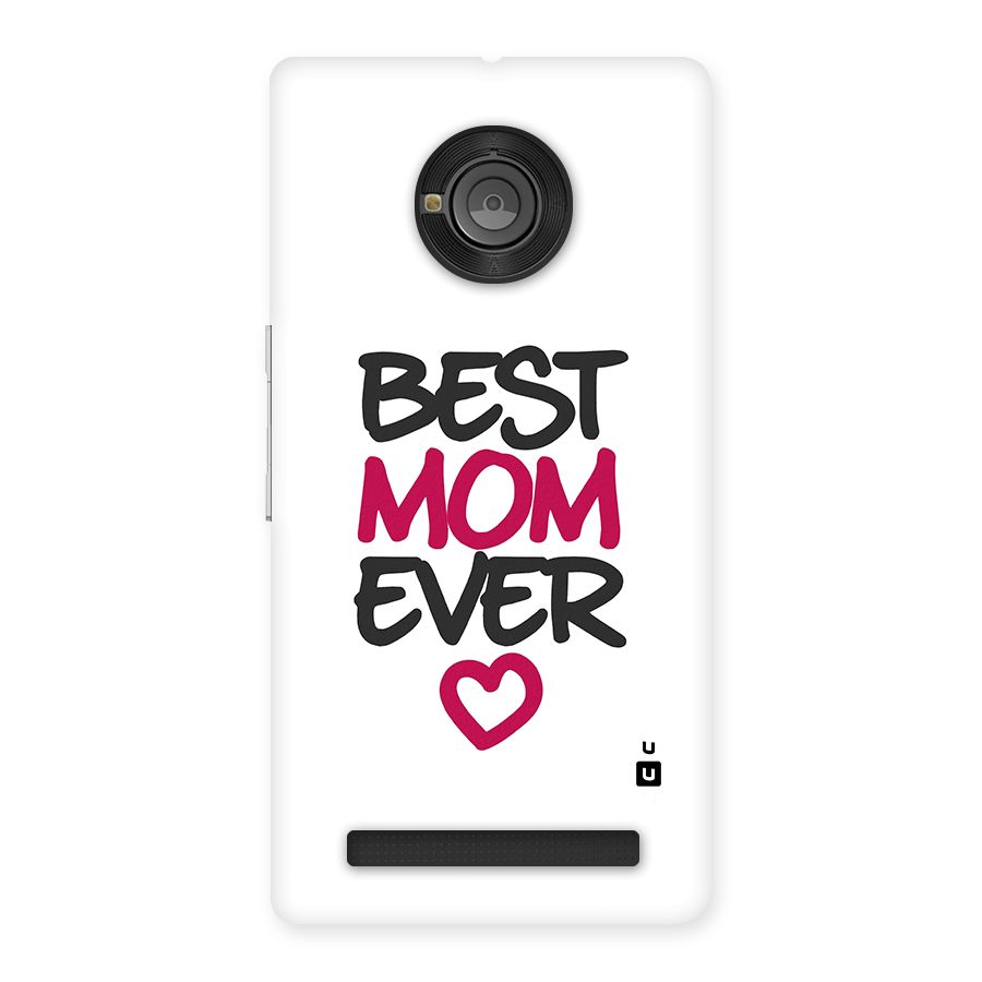Best Mom Ever Back Case for Yu Yunique