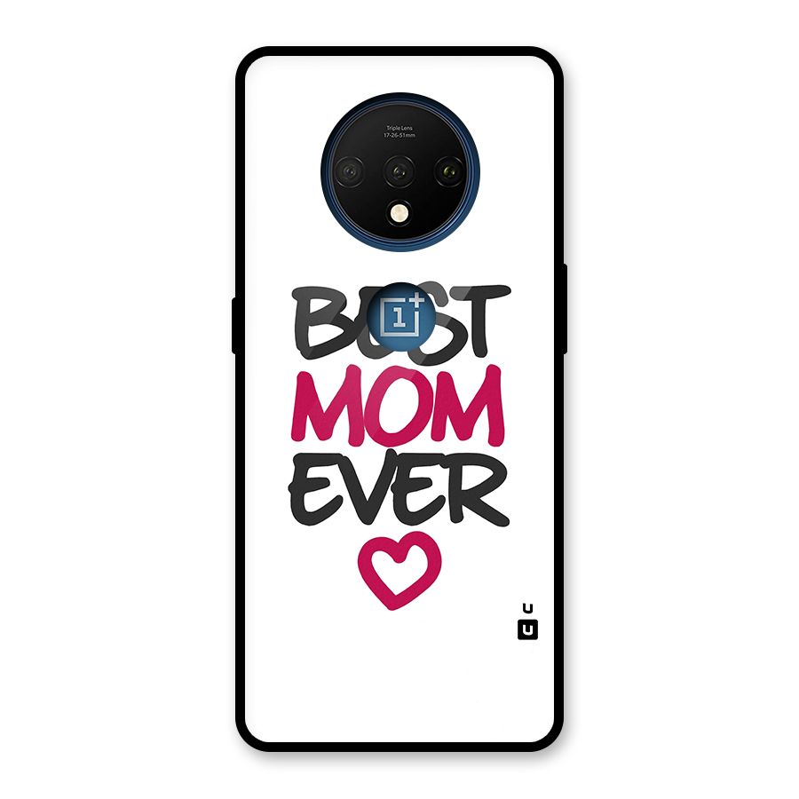 Best Mom Ever Glass Back Case for OnePlus 7T