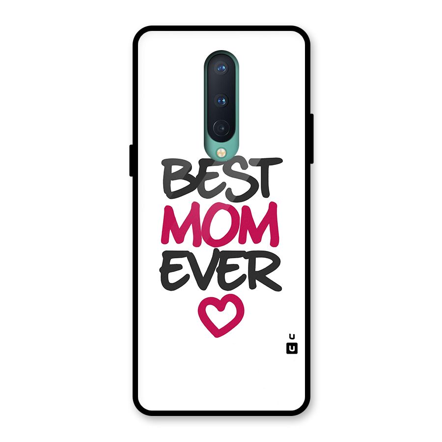 Best Mom Ever Glass Back Case for OnePlus 8