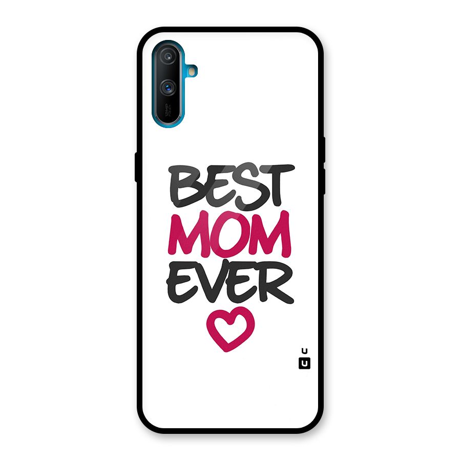 Best Mom Ever Glass Back Case for Realme C3