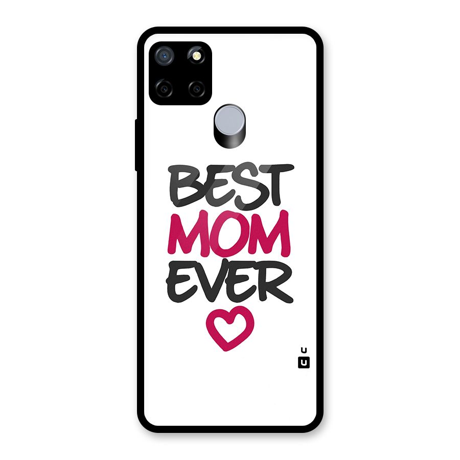 Best Mom Ever Glass Back Case for Realme Narzo 30A