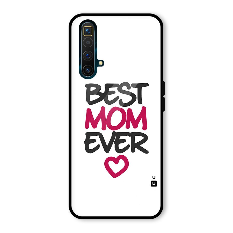 Best Mom Ever Glass Back Case for Realme X3 SuperZoom