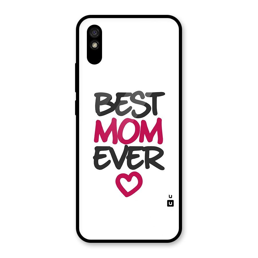 Best Mom Ever Glass Back Case for Redmi 9i