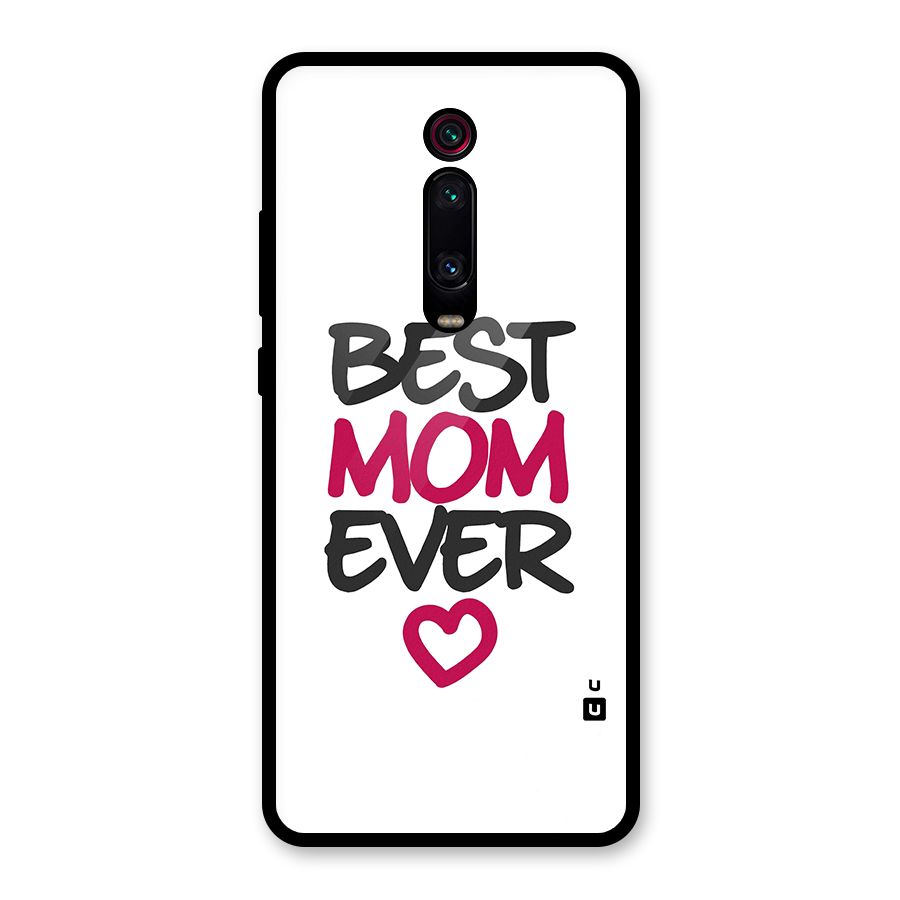 Best Mom Ever Glass Back Case for Redmi K20