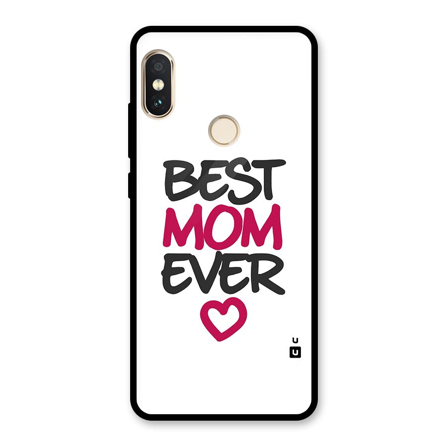 Best Mom Ever Glass Back Case for Redmi Note 5 Pro