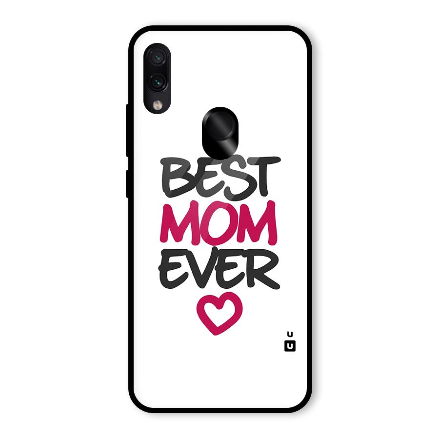 Best Mom Ever Glass Back Case for Redmi Note 7 Pro
