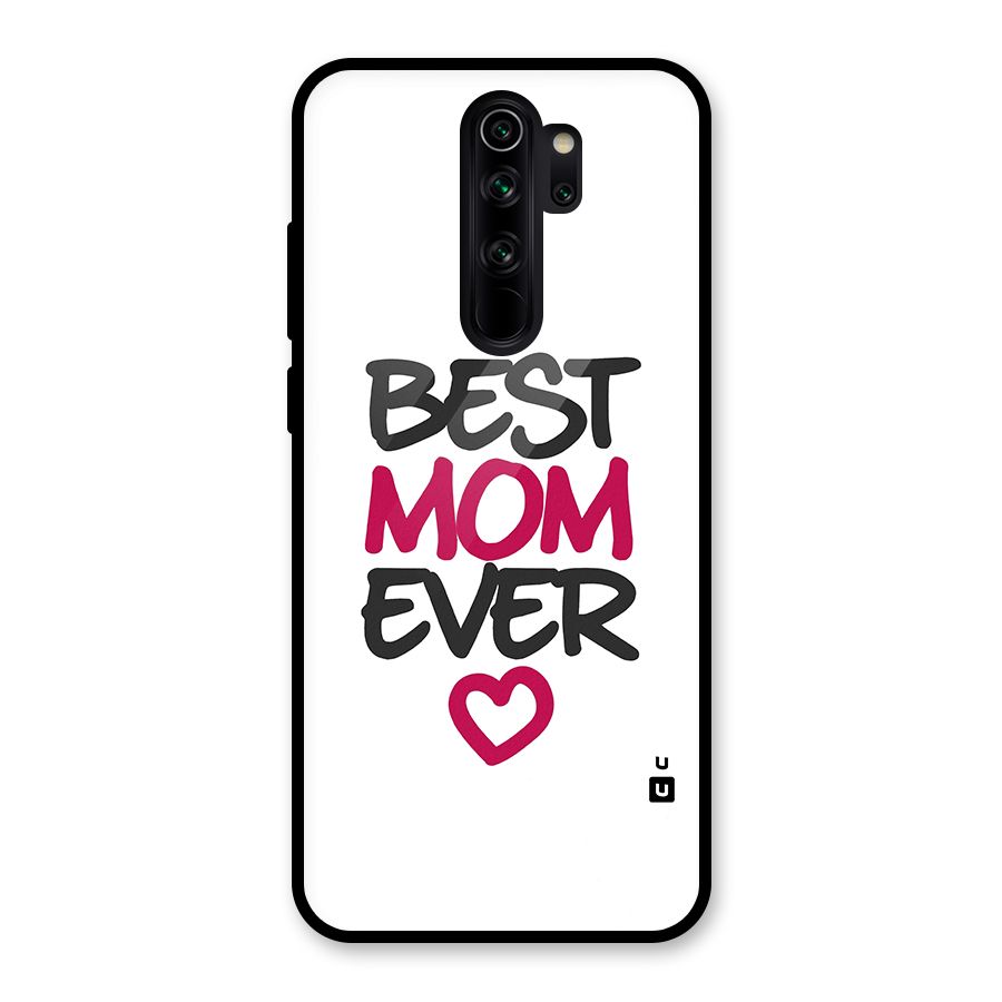 Best Mom Ever Glass Back Case for Redmi Note 8 Pro