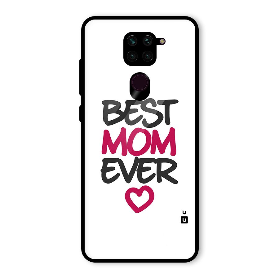 Best Mom Ever Glass Back Case for Redmi Note 9
