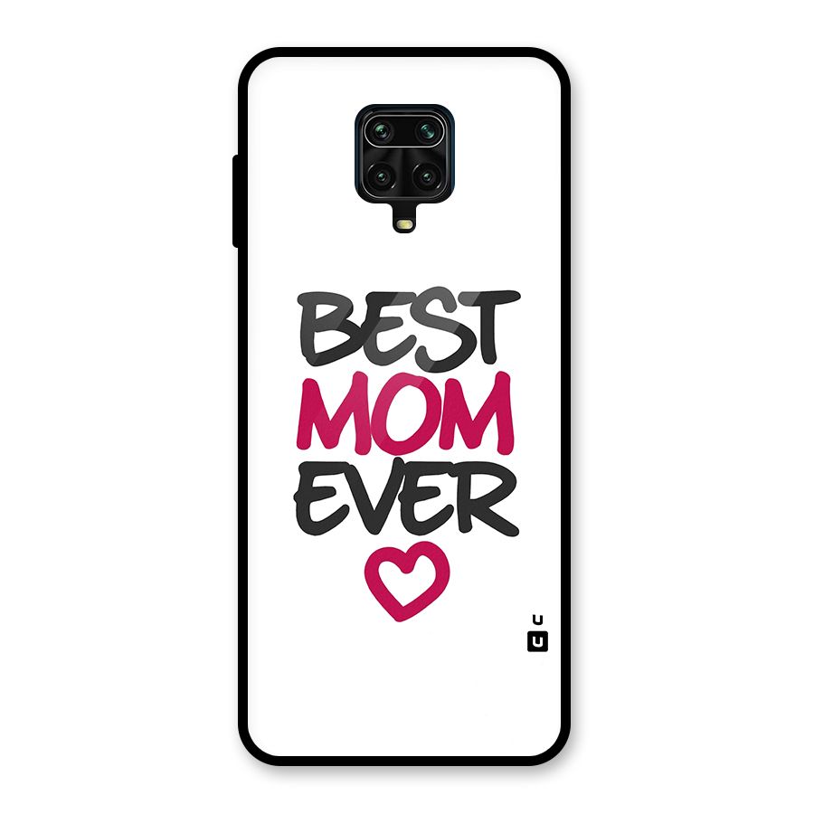 Best Mom Ever Glass Back Case for Redmi Note 9 Pro Max