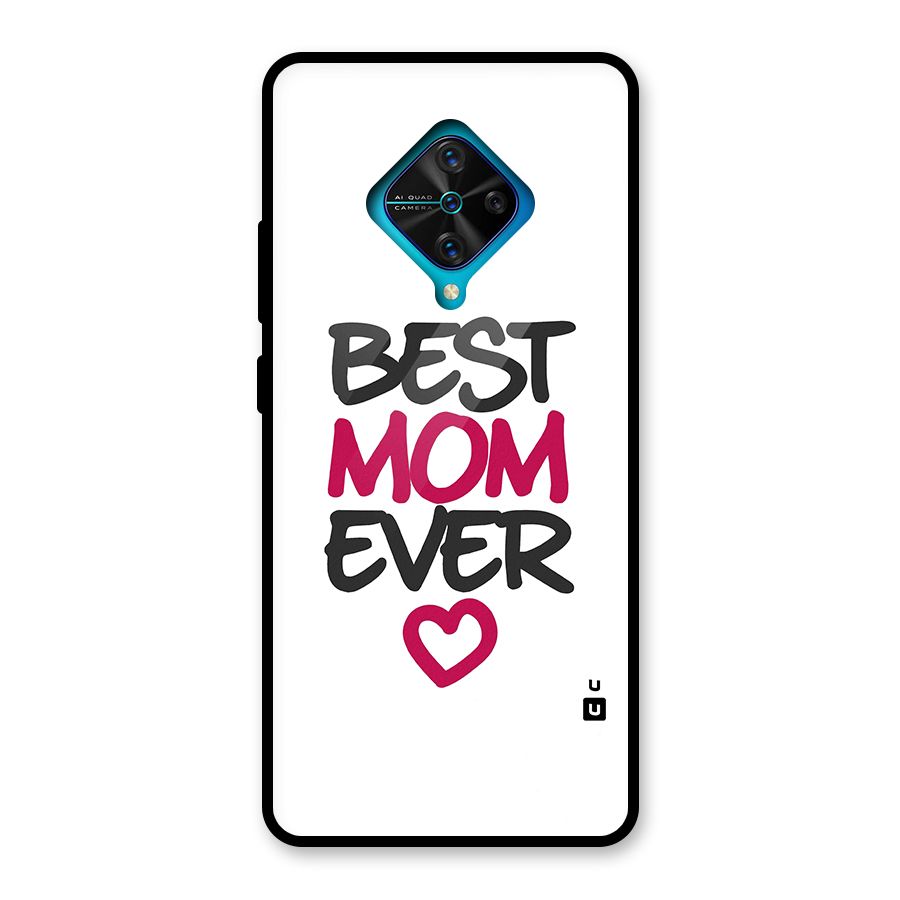 Best Mom Ever Glass Back Case for Vivo S1 Pro