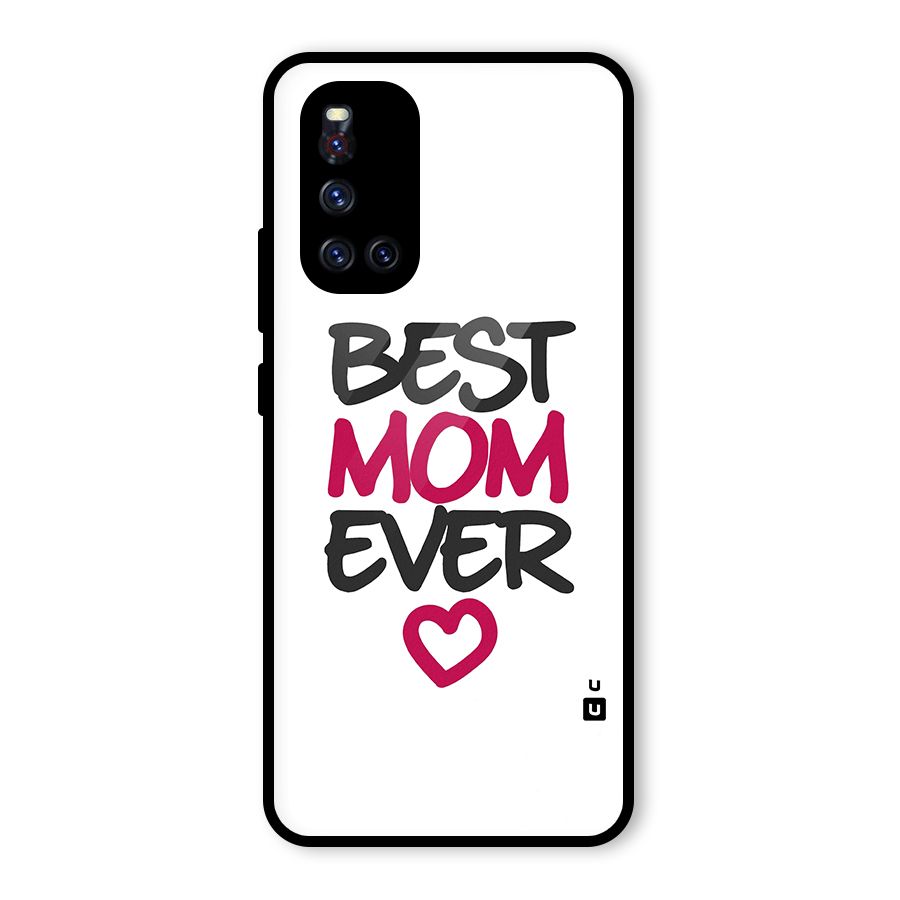Best Mom Ever Glass Back Case for Vivo V19