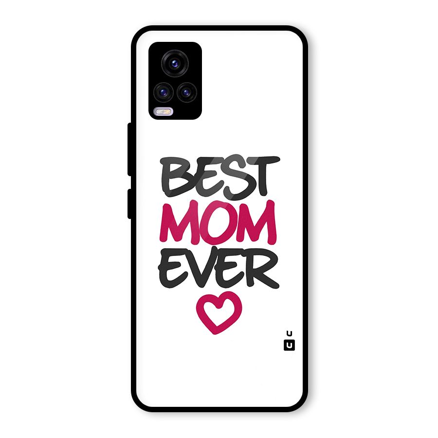 Best Mom Ever Glass Back Case for Vivo V20