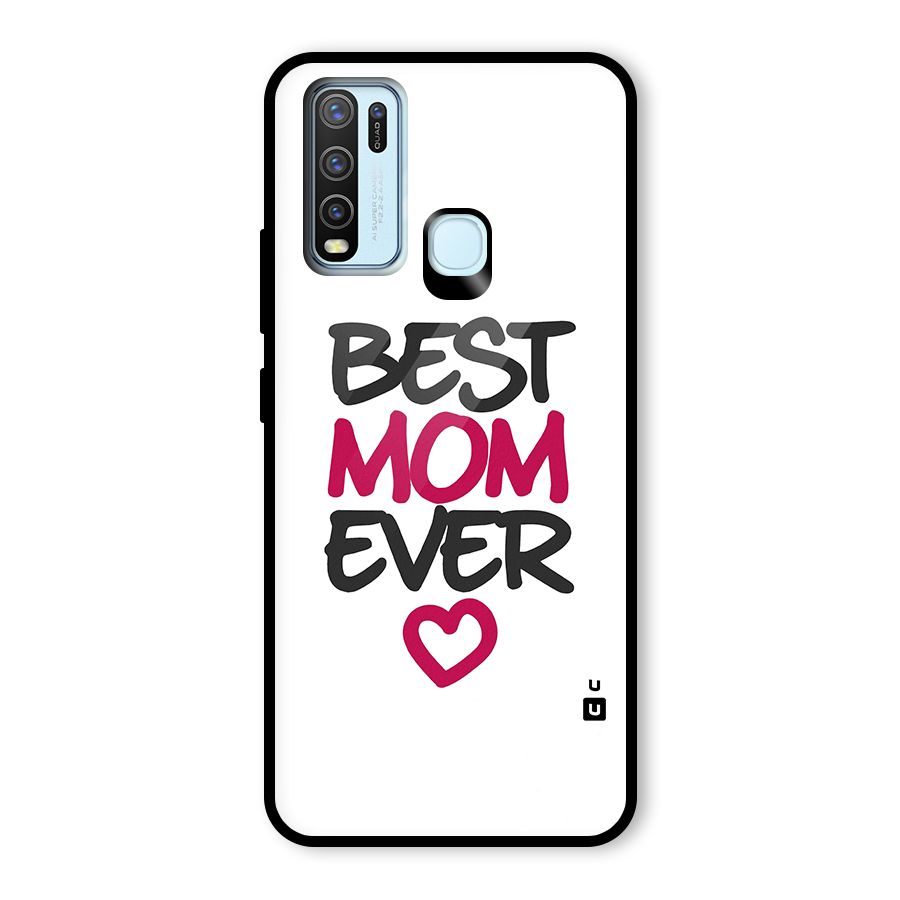 Best Mom Ever Glass Back Case for Vivo Y50