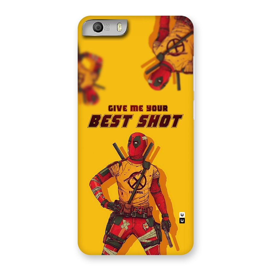 Best Shot Back Case for Canvas Knight 2