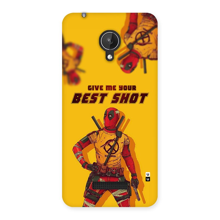 Best Shot Back Case for Canvas Spark Q380