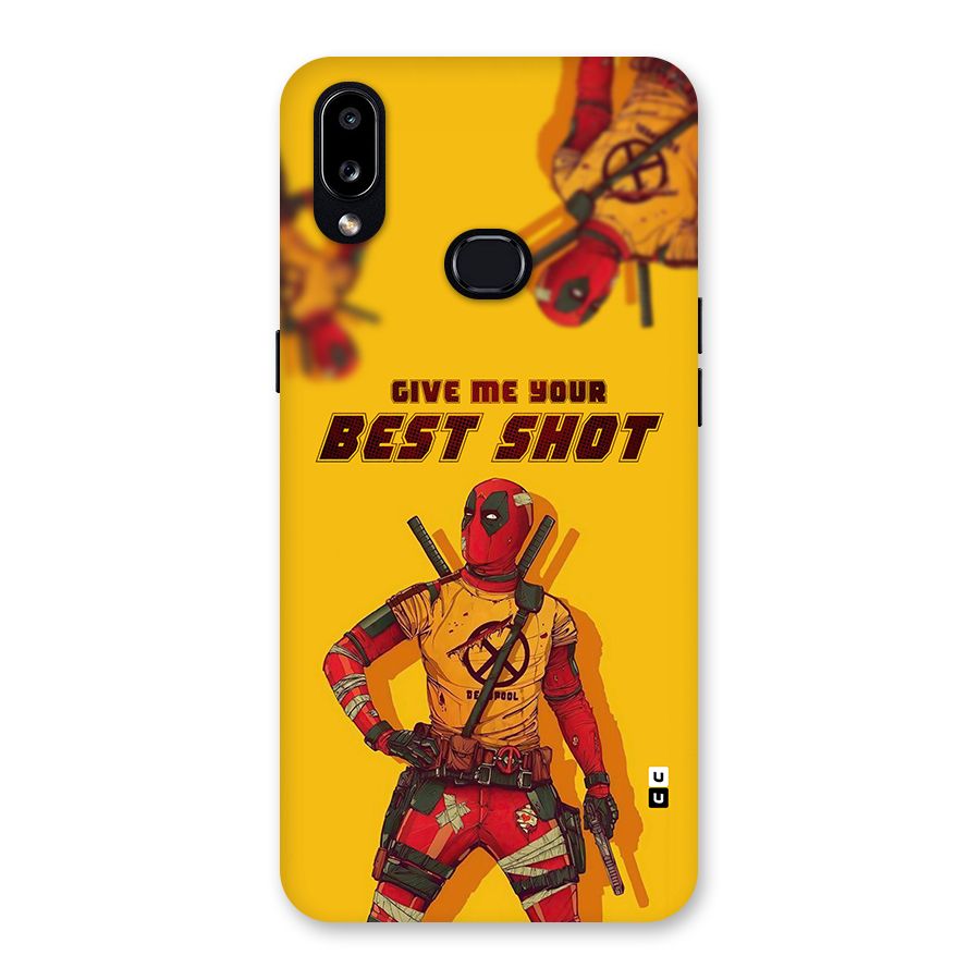 Best Shot Back Case for Galaxy A10s