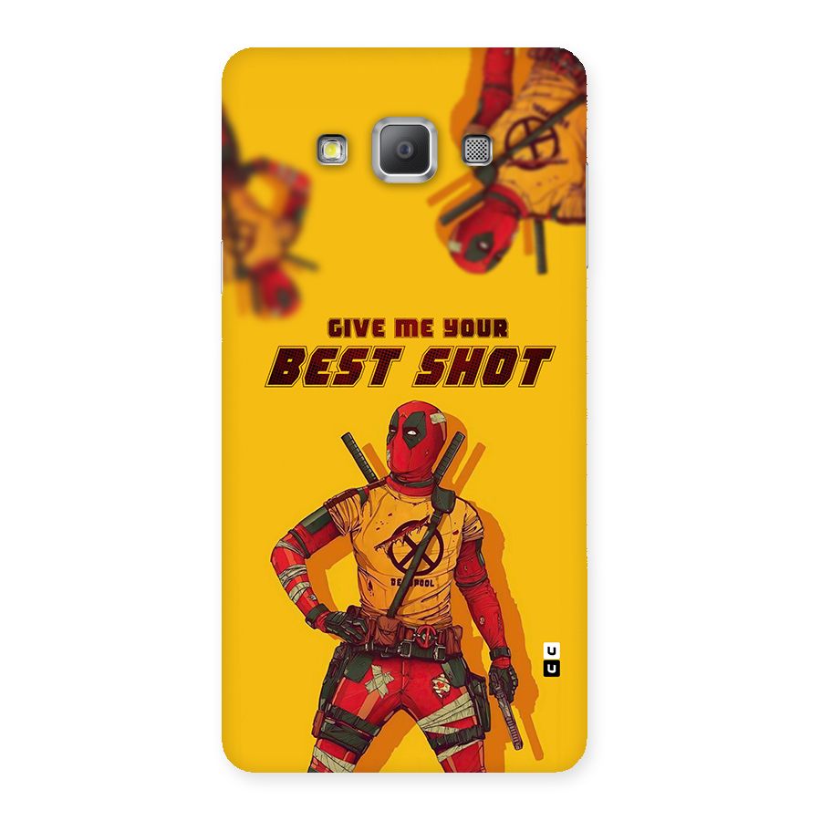 Best Shot Back Case for Galaxy A7