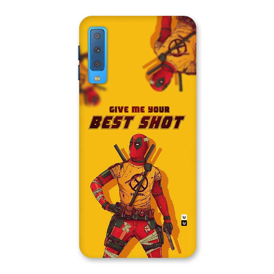 Best Shot Back Case for Galaxy A7 (2018)